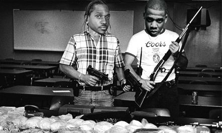 Pusha T and Jay Z (Cartoon)